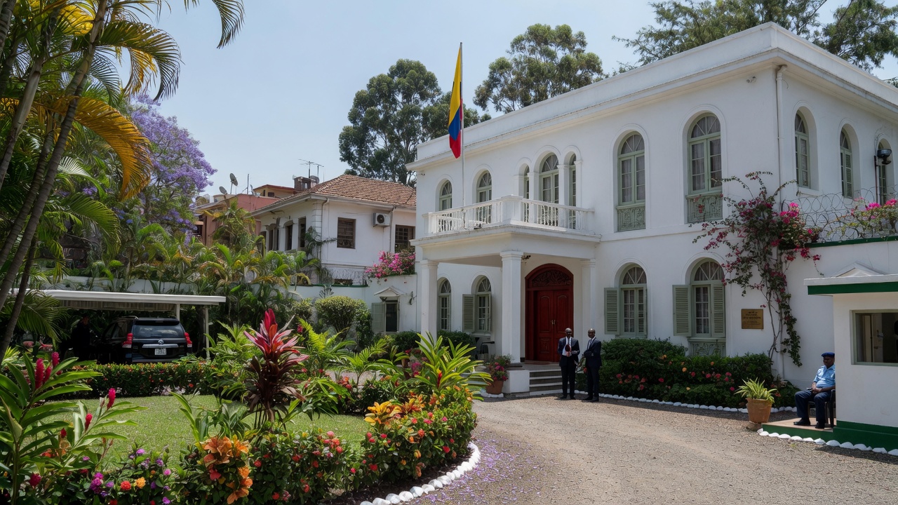 Contacts of Embassy Of Colombia In Kenya