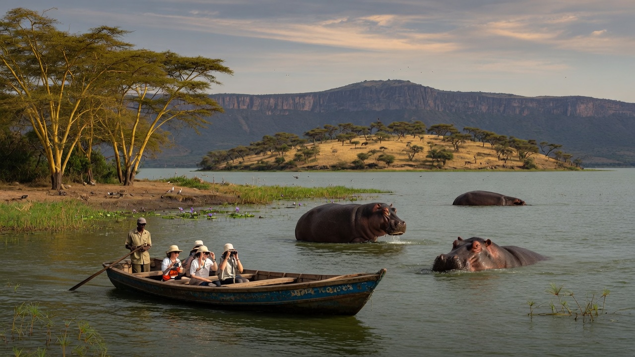 Lake Naivasha Boat Safari and Crescent Island Walk