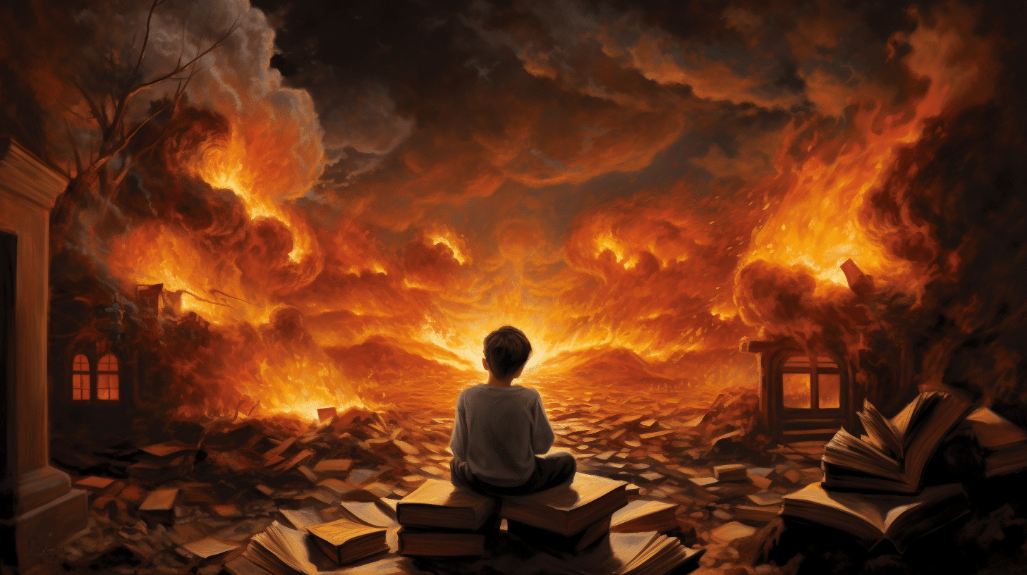18 one wonders why a man would burn his own kids 1