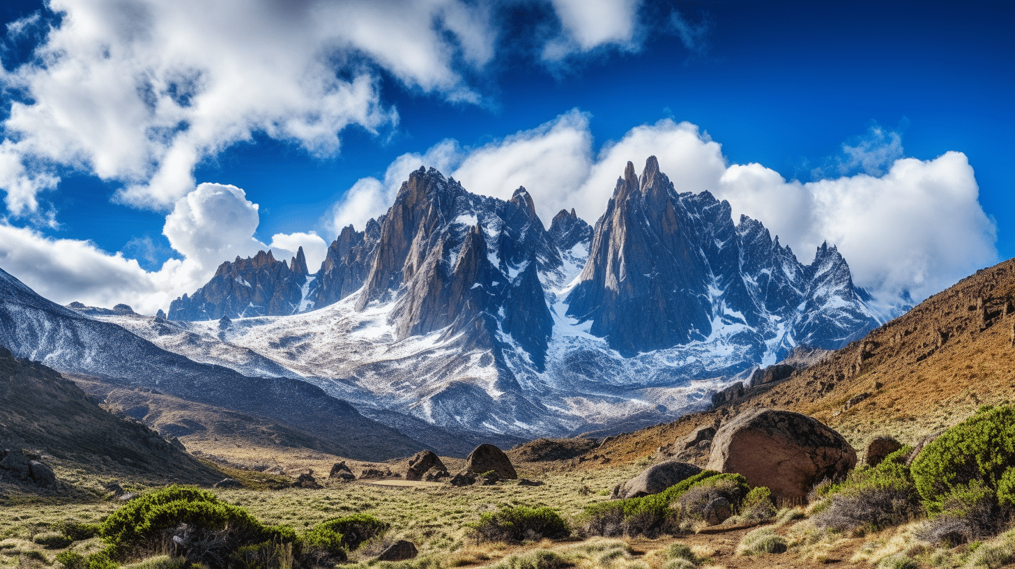 highest mountains in kenya 1