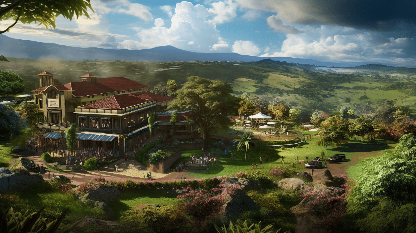 how to get to green hills hotel in nyeri town in kenya 1