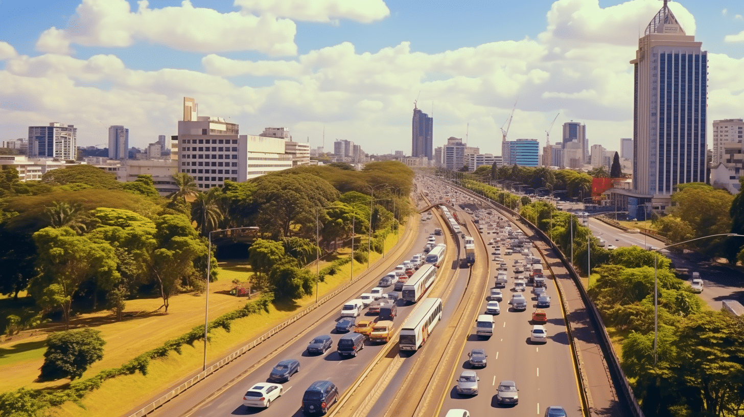 how to get to runda estate from nairobi city centre