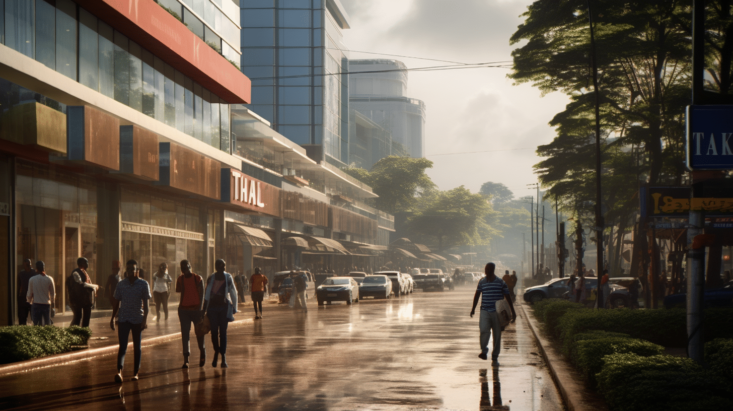 how to get to taj shopping mall in embakasi area in nairobi kenya
