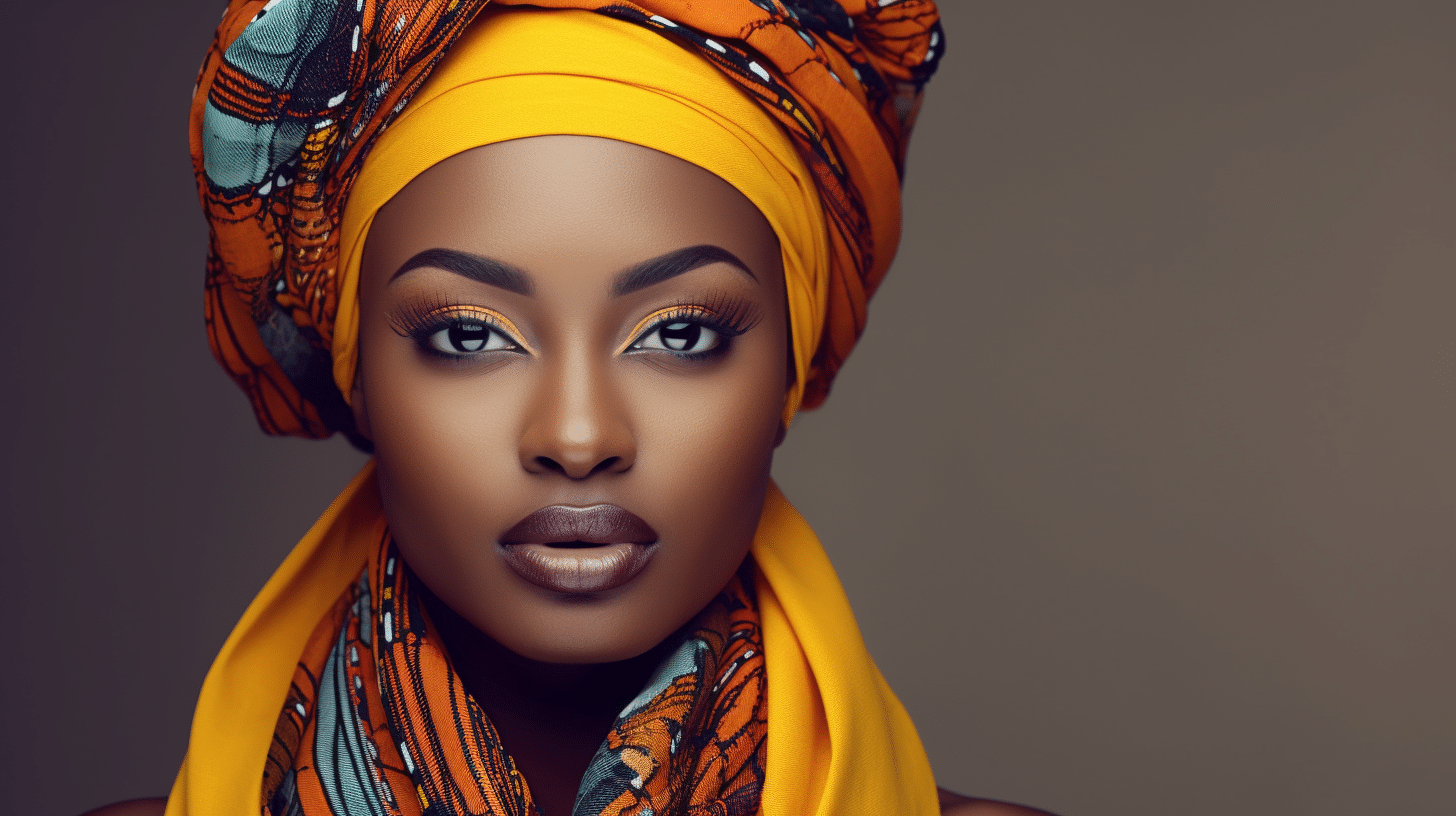 how to tie a chic scarf in kenya 1