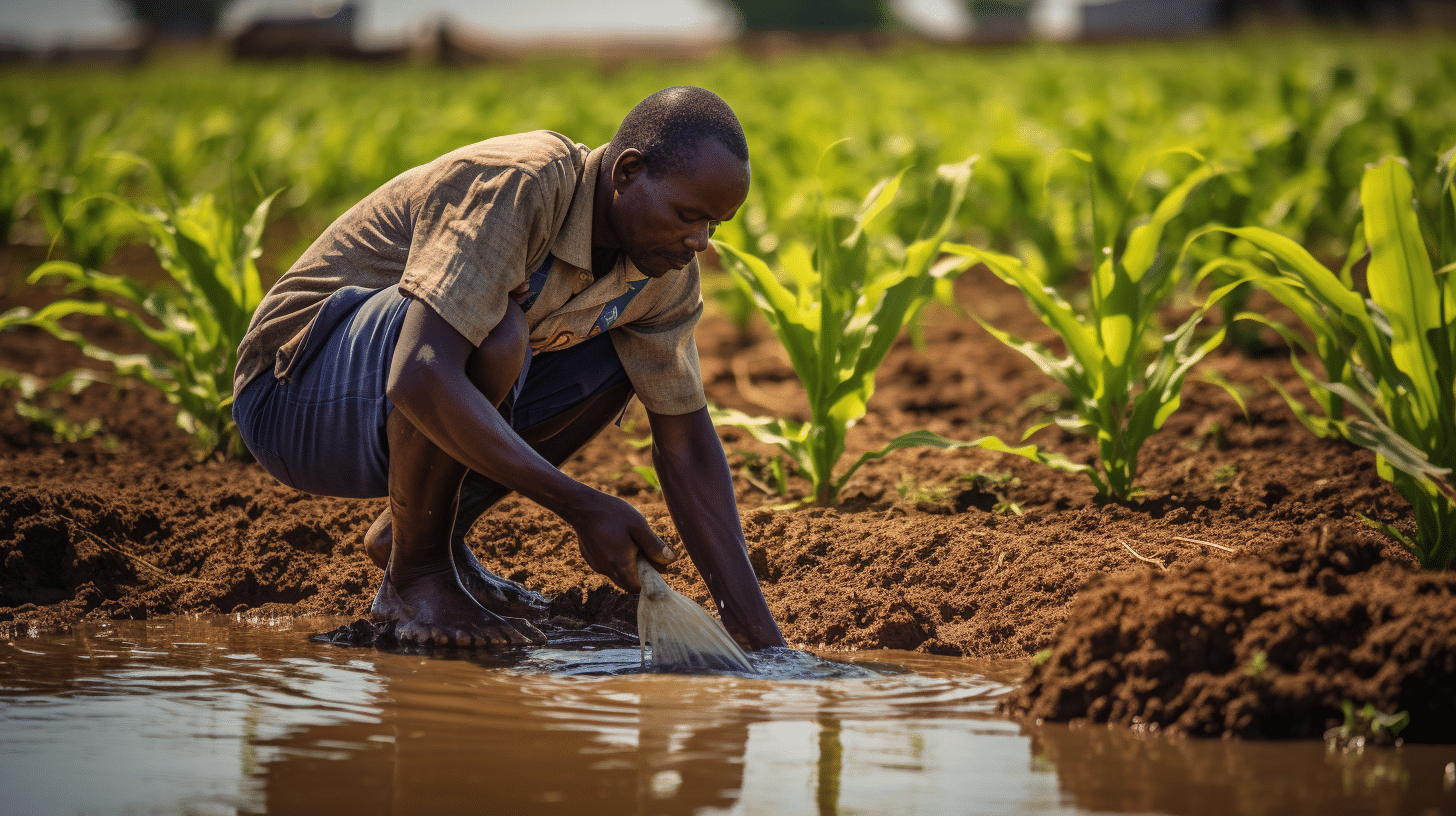 irrigation methods used farmers in kenya