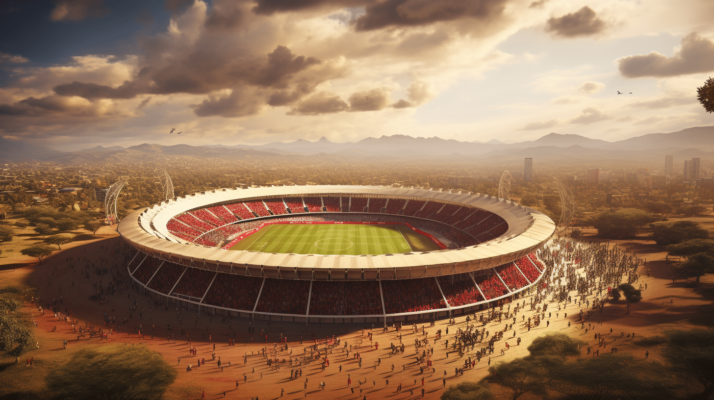 location of afraha stadium in nakuru town in kenya