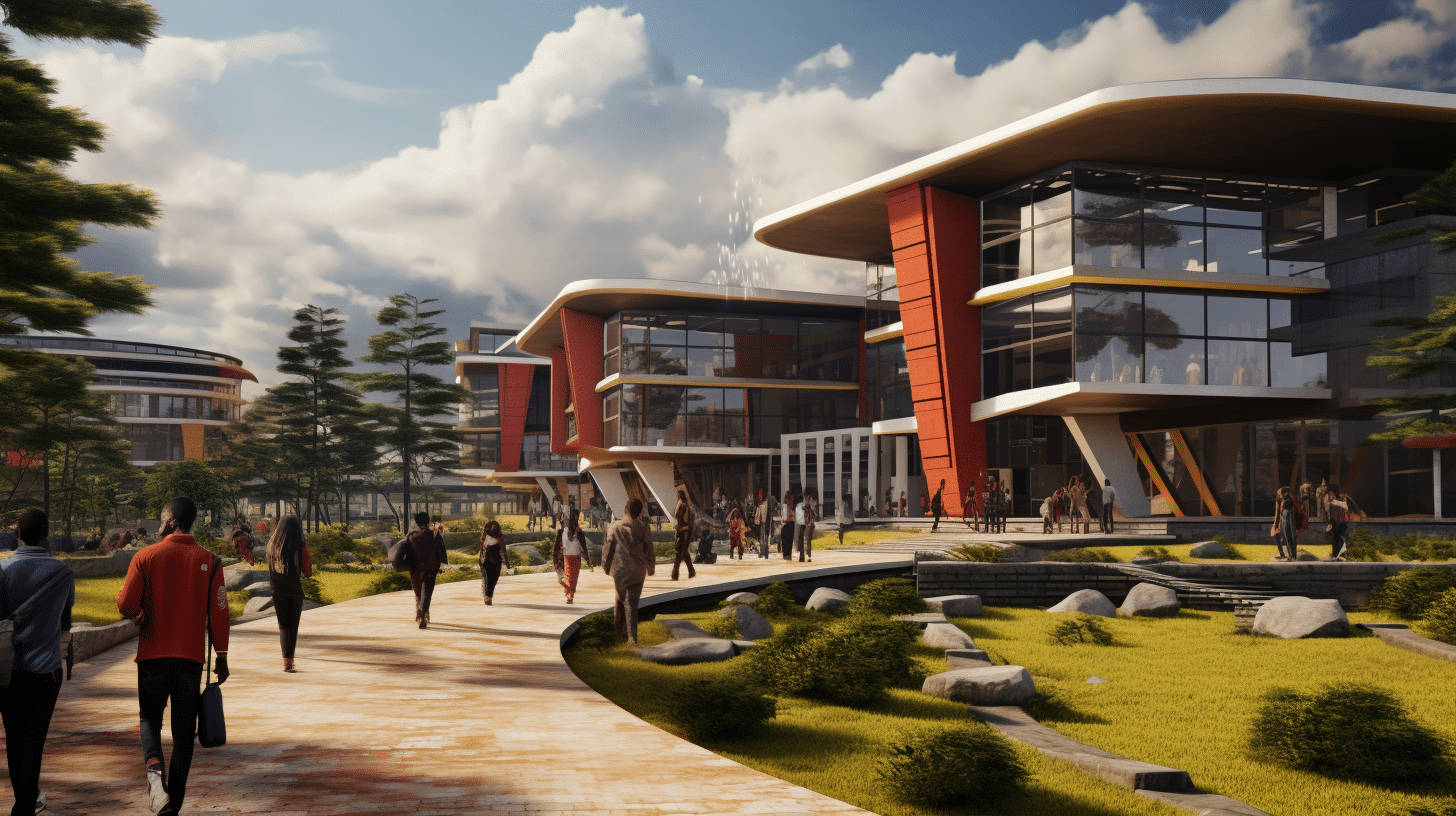 location of dedan kimathi university of technology in nyeri town in kenya 1