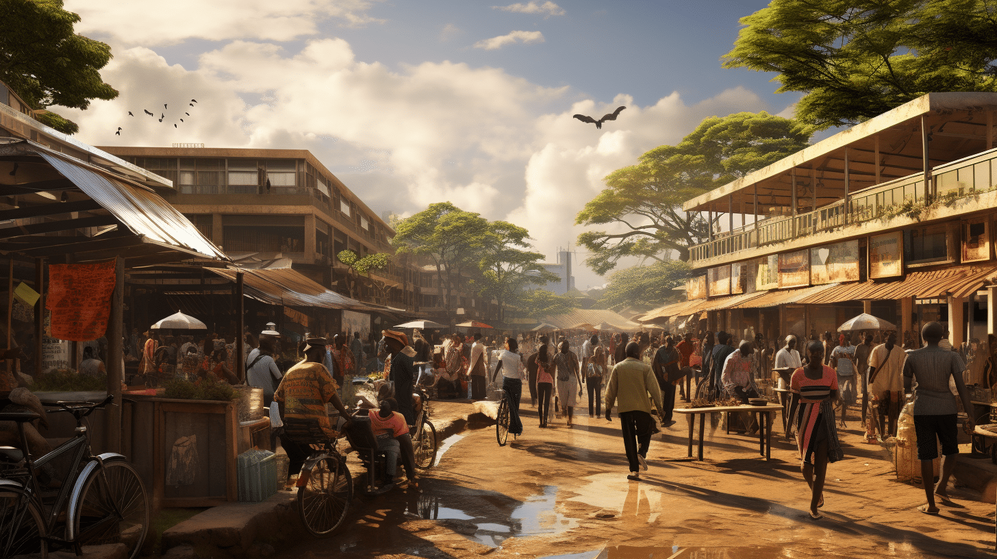 location of nairobi city market in kenya