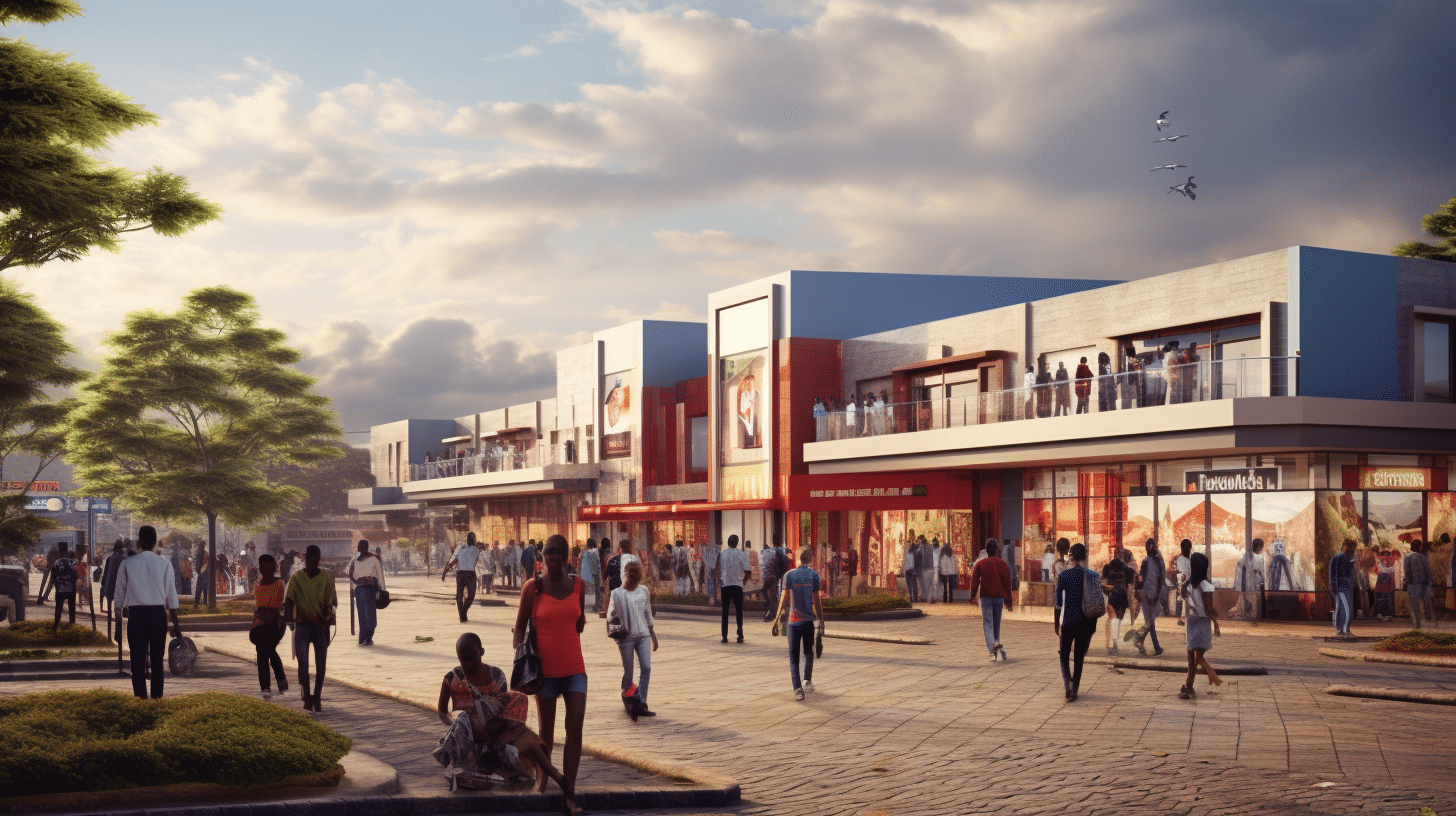 location of zion mall and the services available in zion mall found in eldoret town kenya