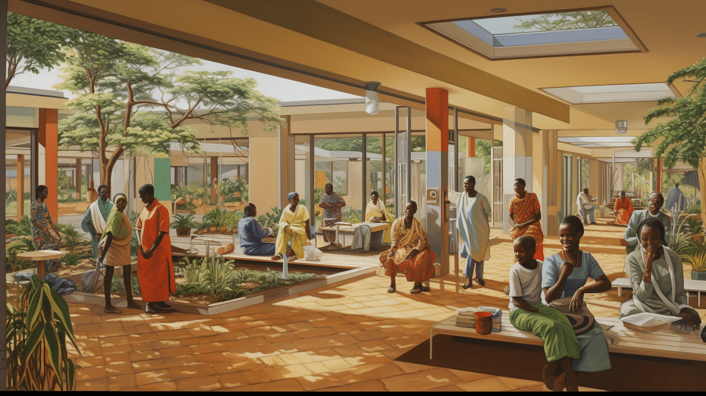 maternal and child care by aga khan hospital in buruburu nairobi eastlands area in kenya
