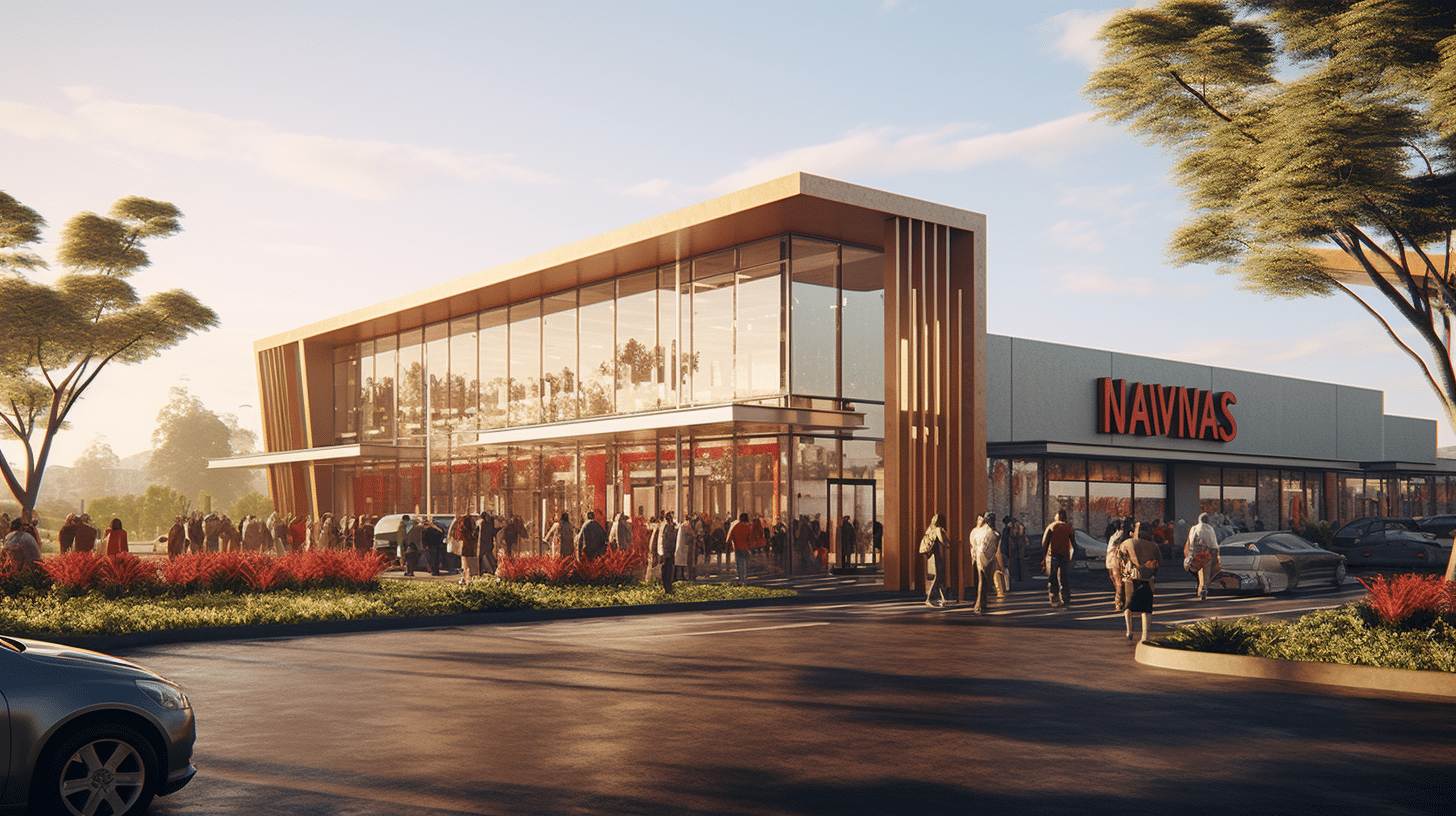 newly opened naivas supermarket branch on thika road in nairobi