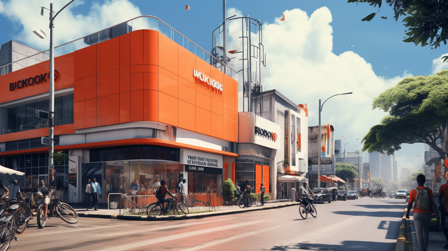 orange mobicom along moi avenue in nairobi city kenya