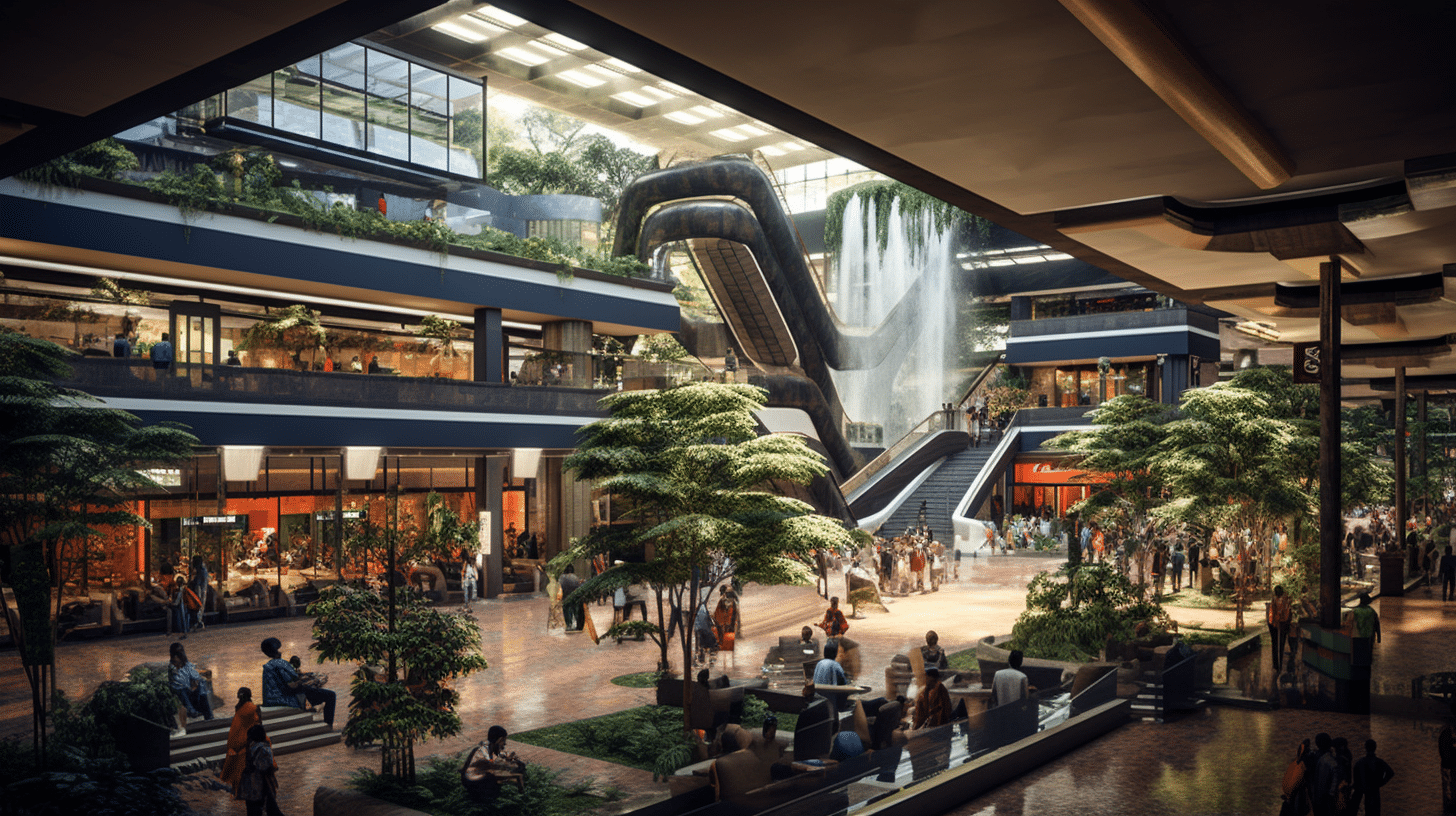 services found within sarit centre shopping mall in westlands part of nairobi kenya