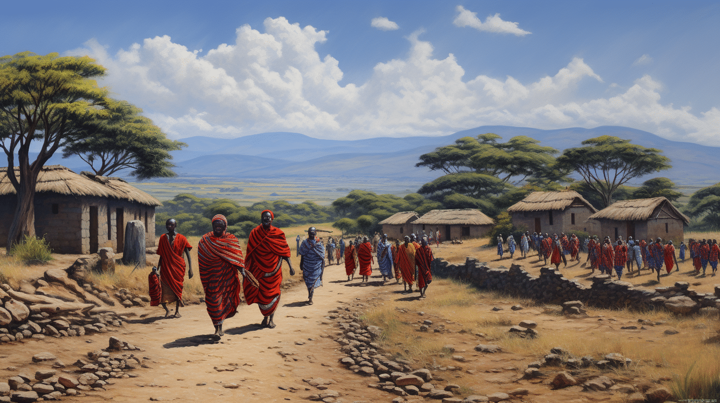 walking with maasai community health clinic olort