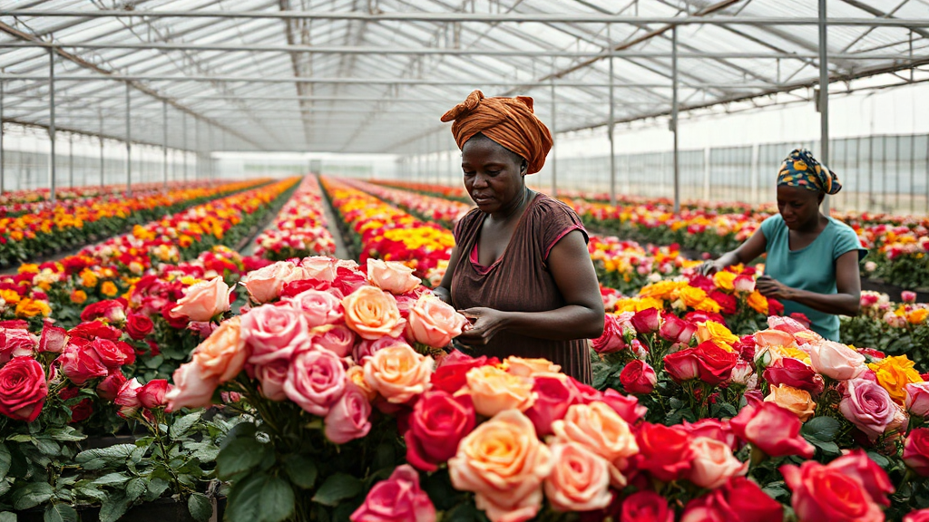 Kenya's Flower Export Industry Rebounds as European Demand Surges Post-Season