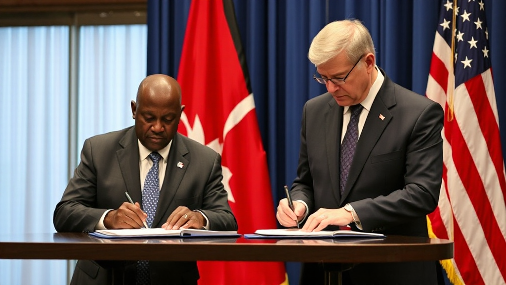 Kenya Signs New Security Cooperation Agreement with US to Combat Terror