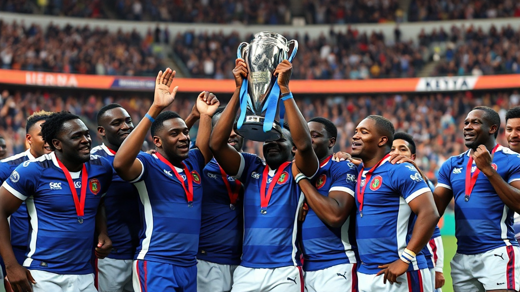 Kenya National Rugby Sevens Team Wins Hong Kong Cup After Ten-Year Wait