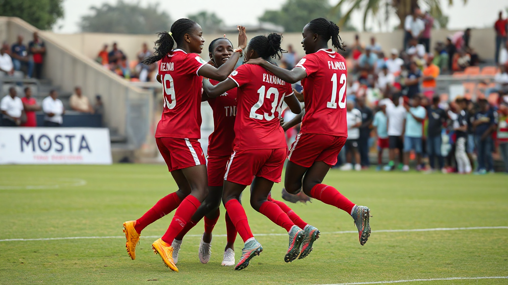 Kenyan Women's Football Team Harambee Starlets Beat Rwanda in CECAFA Cup Final