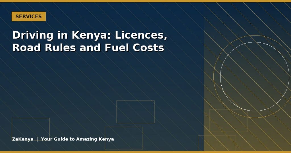Driving in Kenya: Licences, Road Rules and Fuel Costs
