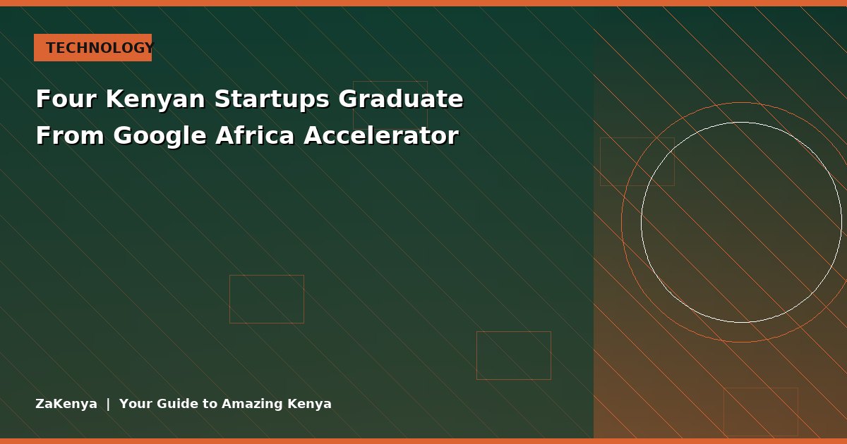 Four Kenyan Startups Graduate From Google Africa Accelerator